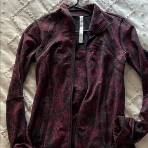 Lululemon Athletica Black and Purple Jacket
